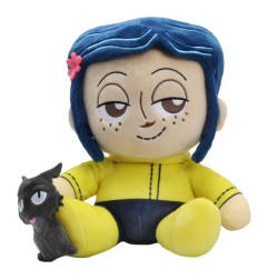 Coraline - Phunny Plush Figure and the Cat 20 cm