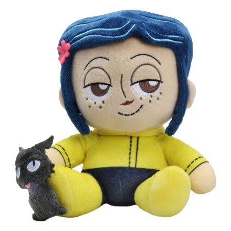 Coraline - Phunny Plush Figure and the Cat 20 cm