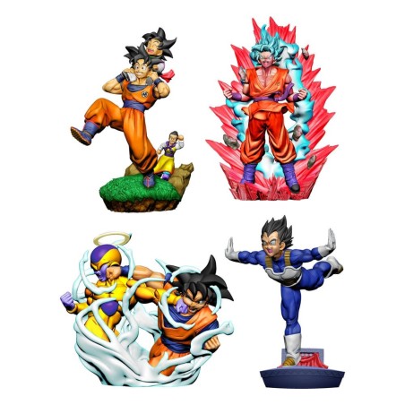 Dragon Ball - Dragonball Super Dracap Trading Figure 4-Pack Re: Birth Limit Breaking Ver. 8 cm