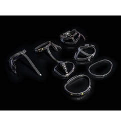 Mythic Legions : All Stars 6 - Pack accessoires pour figurines Belts Pack (Black)