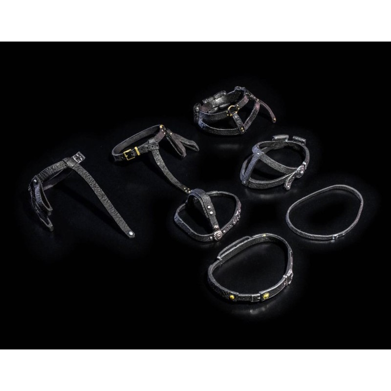 Mythic Legions - : All Stars 6 Action Figure Accessorys Belts Pack (Black)