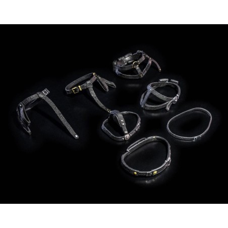 Mythic Legions - : All Stars 6 Action Figure Accessorys Belts Pack (Black)