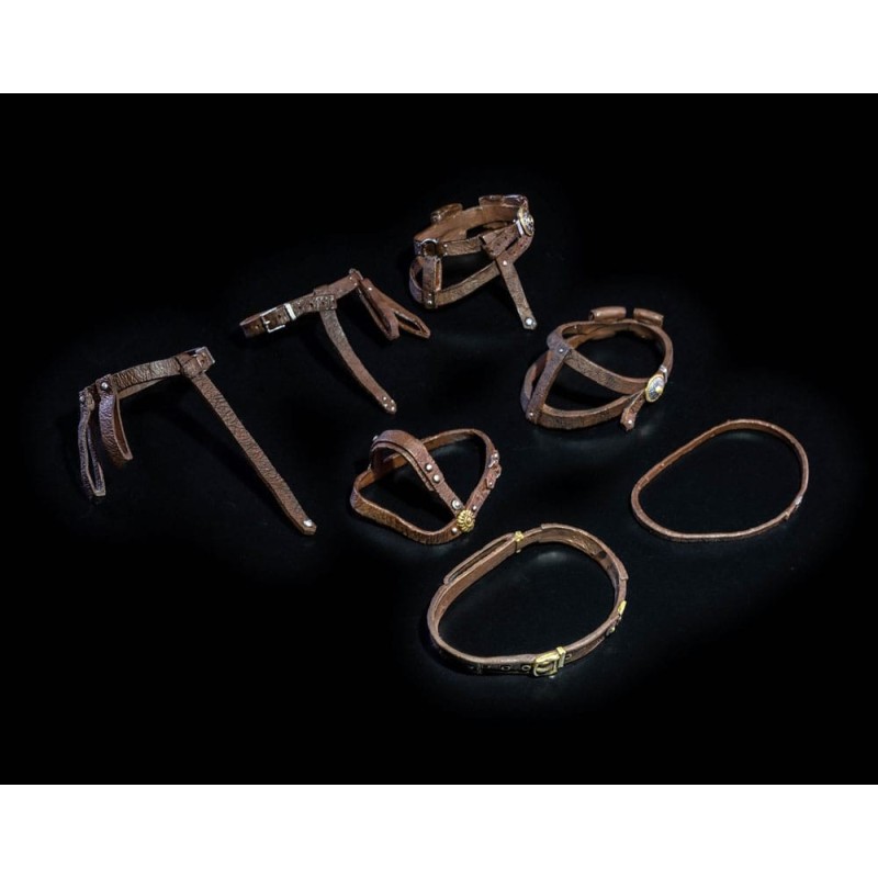 Mythic Legions - : All Stars 6 Action Figure Accessorys Belts Pack (Brown)