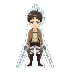 Attack on Titan - Acrylic Keychain Eren Holographic 8 cm