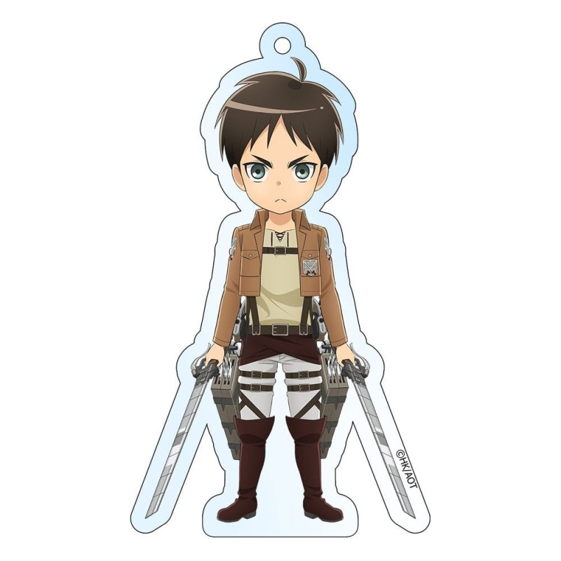 Attack on Titan - Acrylic Keychain Eren Holographic 8 cm