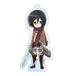Attack on Titan - Acrylic Keychain Mikasa Holographic 8 cm