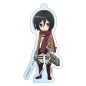 Attack on Titan - Acrylic Keychain Mikasa Holographic 8 cm