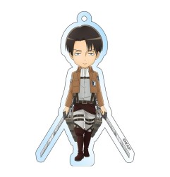 Attack on Titan - Acrylic Keychain Levi Holographic 8 cm
