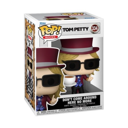 Tom Petty - POP! Rocks Vinyl Figure Don't Come Around Here No More 9 cm