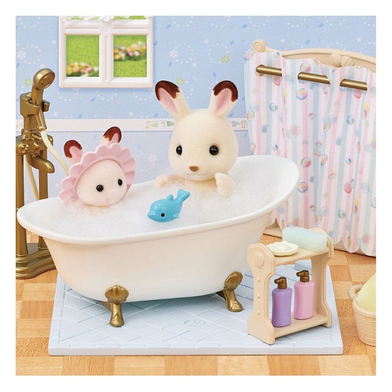 Sylvanian Families - Set Sylvanian Families baignoire et douche
