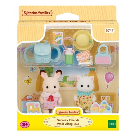 Sylvanian Families - Le duo des bébés en promenade 6 cm