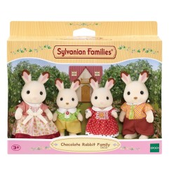 Sylvanian Families - La famille Lapin Chocolat 8 cm