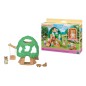 Sylvanian Families - La cabane et Ambrose le bébé Écureuil Roux