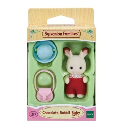 Sylvanian Families - Le bébé Lapin Chocolat 5 cm