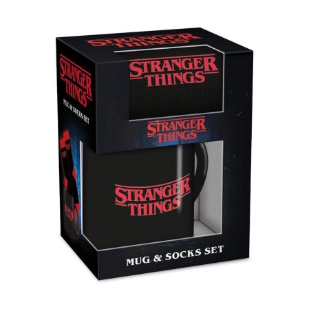 Stranger Things - Mug & Socks Set Logo