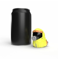 Retour vers le Futur - Mini Figurine Tubbz Marty Radiation Suit 5 cm