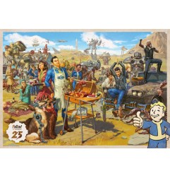 Fallout - Gift set  Vault Loot Collection (Puzzle, socks, figurine & key ring)