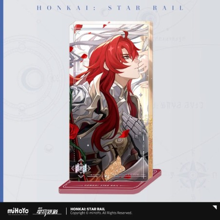 Honkai: Star Rail - Light Cone Acryl Ornament with Glitter: Argenti An Instant Before a Gaze 15 cm
