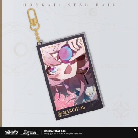 Honkai: Star Rail - Countdown Departure Series Acrylic Keychain March 7th Glitter 9 cm