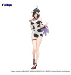 Overlord - Trio-Try-iT PVC Statue Albedo Mini Dress Cow Pattern Ver. 21 cm