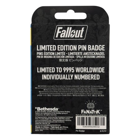 Fallout - Pin Badge Charisma Boy Limited Edition