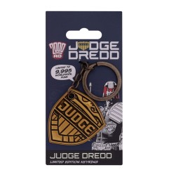 2000 AD - Keychain Judge Dredd Badge Limited Edition
