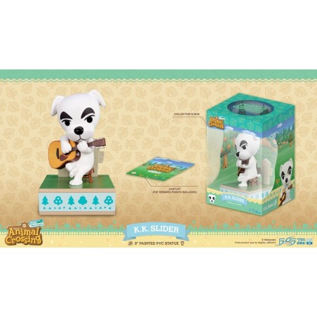Animal Crossing - : New Horizons PVC Statue K.K. Slider 22 cm