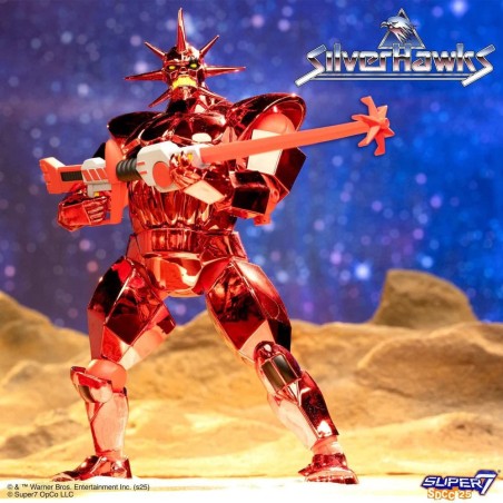 SilverHawks - Ultimates Action Figure Mon*Star Metallic Vac Metal 18 cm