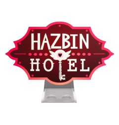 Hazbin Hotel - Veilleuse Hazbin Hotel Logo Stand 13 cm