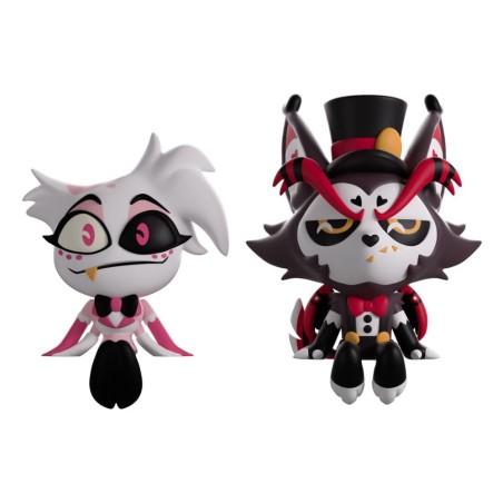 Hazbin Hotel - Vinyl Figures Angel Dust & Husk Monitor Buddiez