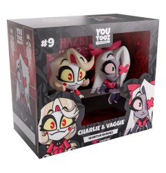 Hazbin Hotel - Figurines Charlie & Vaggie Monitor Buddiez