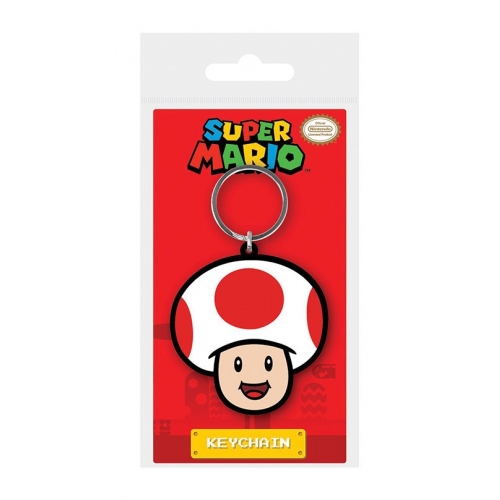 Super Mario - Porte-clés Toad 6 cm