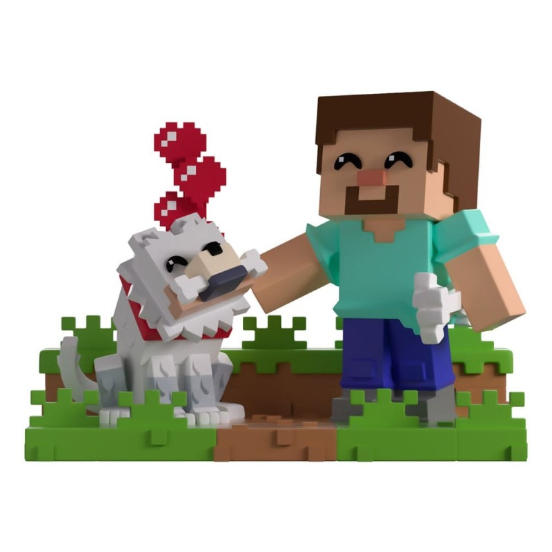 Minecraft - Figurine Taming a Wolf 10 cm Minecraft - Figurine Taming a Wolf 10 cm