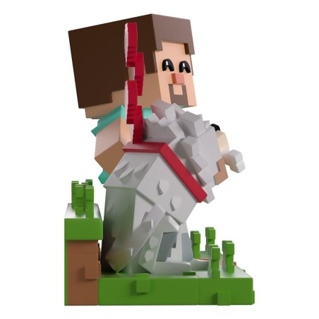 Minecraft - Figurine Taming a Wolf 10 cm