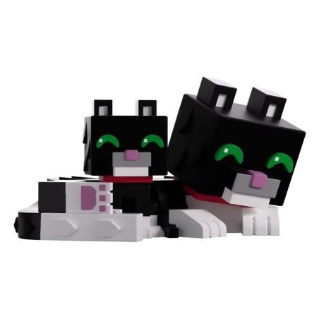 Minecraft - Figurine Tuxedo Cat 6 cm