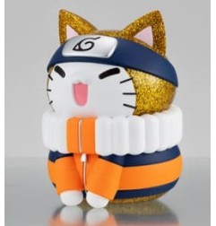 Naruto - Shippuden Mega Cat Project Nyanto! Giant Nyaruto Series Trading Figure  Uzumaki Gold Ver. 10 cm