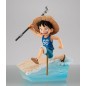 One Piece G.E.M. Series - Statuette Monkey D. Luffy Run! Run! Run! 15th anniversary Ver. 12 cm