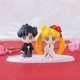 Sailor Moon - Set 2 mini figurines Petit Chara Happy Wedding Japanese Wedding Version 5 cm