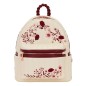 Loungefly - Mini Sac à dos Cream & Red Floral Loungefly - Mini Sac à dos Cream & Red Floral