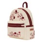 Loungefly - Midi Backpack Cream & Red Floral