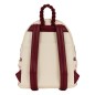 Loungefly - Midi Backpack Cream & Red Floral
