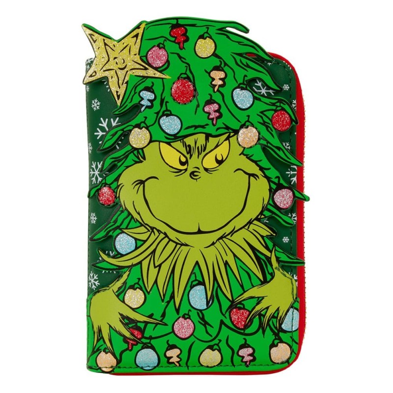 Dr. Seuss - Porte-monnaie Grinch Holiday by Loungefly