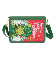 The Grinch - Dr. Seuss by Loungefly Crossbody Bag Grinch Holiday