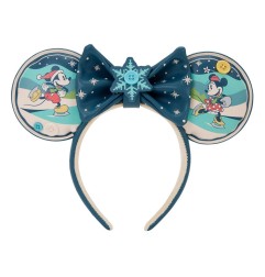 Disney - By Loungefly Ears Headband Mickey and Minnie Holiday