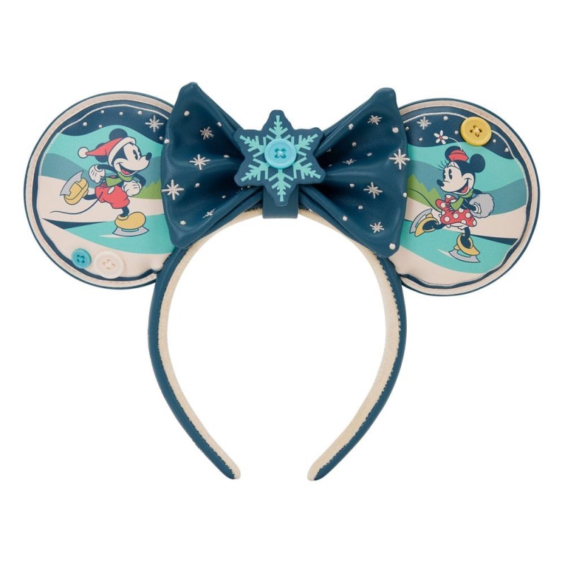 Disney - By Loungefly Ears Headband Mickey and Minnie Holiday