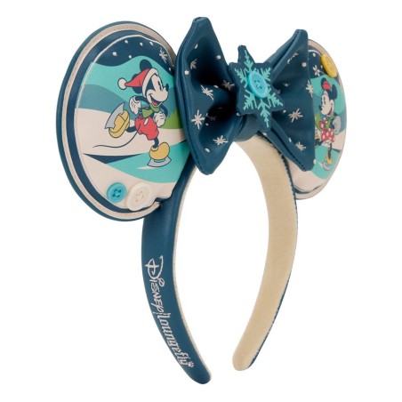 Disney - By Loungefly Ears Headband Mickey and Minnie Holiday