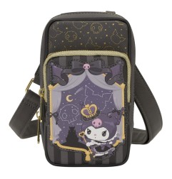Sanrio - By Loungefly Crossbody with Coin Bag 20th Anniversary Kuromi Cell Phone