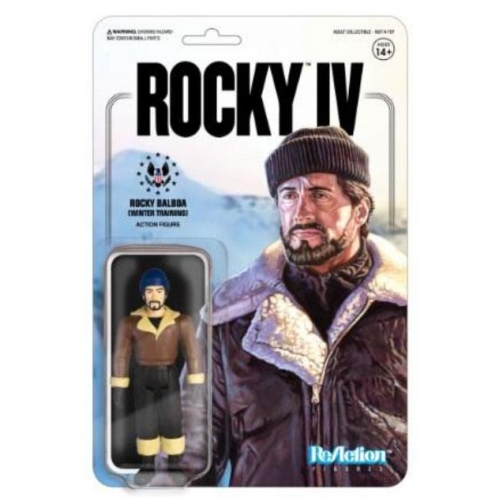 Rocky 4 - Figurine ReAction Rocky 4 Winter Training 10 cm