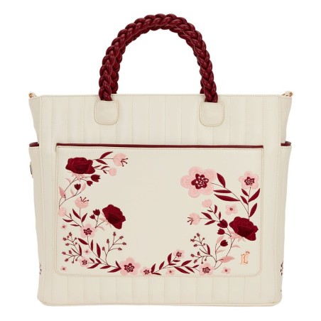 Loungefly - Crossbody Bag Figural Cream & Red Floral