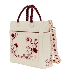 Loungefly - Sac à bandoulière Figural Cream & Red Floral